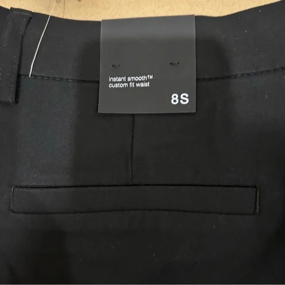 NWT Ricki's Black Womens Pants- size 8 short- straight fit- dress pants- casual - Picture 6 of 7